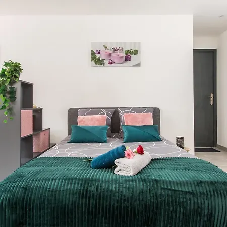 Studio Zen & Cozy Charles De Gaulle Apartment Roubaix